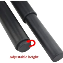 Hyllor>(25-42 cm, svart) Set med 4 robusta justerbara möbelben i metall - FA-