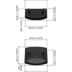 Sängar>36 Delar Ribbotten, Ribbottenstöd för Ribbotten, 24 Delar Ribbotten Ändstycken och 12 Delar Ribbotten Centralt Ben, Ribbottenstöd för Ribba