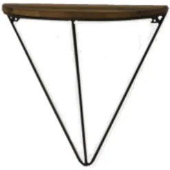 Tusent Småbord>069 Idre litet väggbord återvunnet trä