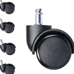 Kontorsmöbler>10 mm Gummihjul med Stift för Ersättning av Stols Hjul