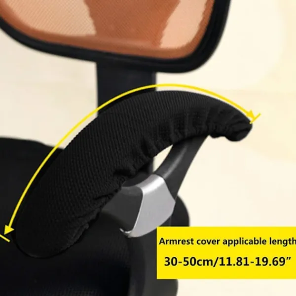 Stolar>1 par avtagbara stolsarmstödsöverdrag Kontor/Snurrfåtölj Armstöd