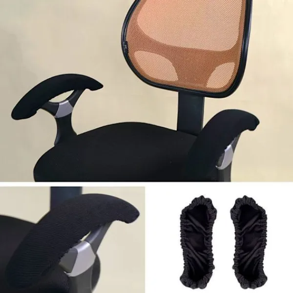 Stolar>1 par avtagbara stolsarmstödsöverdrag Kontor/Snurrfåtölj Armstöd