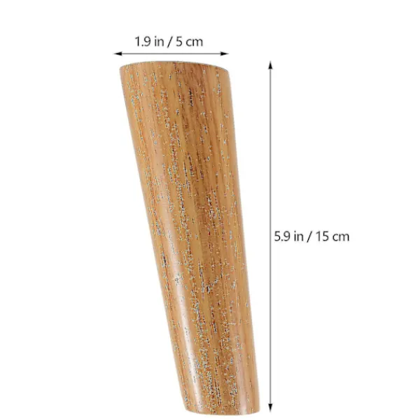 Soffbord>1 set av nordiska stil bordsben möbelben i massivt trä soffbordsskåpsben