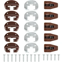 Byråer>5 Set Ersättningslådskenor, Spår för Lådor, Möbeldelar för Byråer, Hutchar