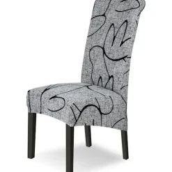 Stolar>2 set stretchiga stolskydd för gungstolar XL för matsal