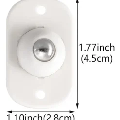 Småbord>16 självhäftande hjul, små hjul, mini roterande-XIN