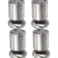 Skåp>4 st, 50*60 rostfria skåpben vänster rostfria skåpben soffben hållbara