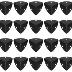 Generic Balkongmöbler>20 st Bords hörnskydd i metall, Vinkelbeskydd i metall, Hörnskydd i metall, Möbelhörnskydd i metall