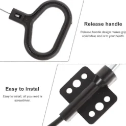 Fåtöljer>2 st D-Ring Fåtölj Utlösningskabel Fåtölj Relax Draghandtag Ersättning