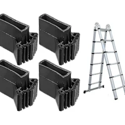Stolar>4 st, ersättningsfötter för stege, gummifötter för stege, säkerhetsfötter för stege, skyddskåpa för stege, tillbehör för stege, för teleskopstege, fiskbensstege | Fyndiq