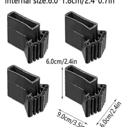 Stolar>4 st, ersättningsfötter för stege, gummifötter för stege, säkerhetsfötter för stege, skyddskåpa för stege, tillbehör för stege, för teleskopstege, fiskbensstege | Fyndiq