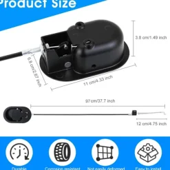 Fåtöljer>1 st Fåtölj Frigöringsdraghandtag Universal Soffa Stol Fåtöljhandtag Ersättningsdelar Dra i Stolen Frigöring