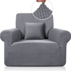 Soffor>1 st Jacquard Stretch Cover Stretch Cover Soffa C