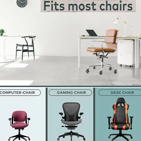 Kontorsmöbler>5 st kontorsstolshjul Diameter 75mm Universalhjul - XF17-