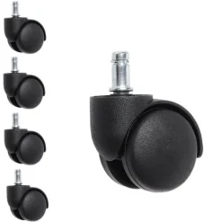 Kontorsmöbler>5 st Möbelhjul Byte av hjul Hjul