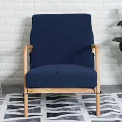 Fåtöljer>1 st Modernt Jacquard Våffel Stolskydd - Tjock Stretchig Elastisk Passform, Maskintvättbar Polyesterblandning, Allt-i-ett Design för Modernt Vardagsrum Ro | Fyndiq
