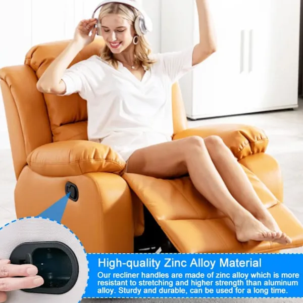 Fåtöljer>2 st Recliner Släpphandtag Universell Soffa Stol Reclinerhandtag Ersättningsdelar Dra i Stolsläpphandtaget för Ashley och Major Recliner Soffa