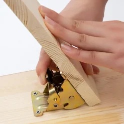 unbranded Balkongmöbler>4 st självlåsande gångjärn stark bärförmåga järn fällbart gångjärn bordsbenfästen fällbara verktyg Qinhai