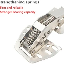 Skåp>2 st skåpsgångjärn, skåpsgångjärn, kraftiga lockstöd gångjärn, möbeldörrlyftstöd gångjärn