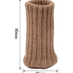 EDO MART Stolar>24 st stolstrumpa för stolsben, möbelben, halkskydd