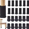 Stolar>24 st Stolsöverdrag Möbelskydd Halkfria Elastiska Stolsbensstrumpor, Stickade