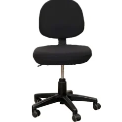 Stolar>2 st Universal Dator Kontorsstol Ryggstödsskydd Stretchigt Roterande Ritstol Överdrag Svart