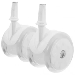 Vett Stolar>2 st Universal Gåstol Hjul Ersättningsdelar Plast Hjul För Gåstolar Plast Gummi Gåstol Hjul Reparationsdelar
