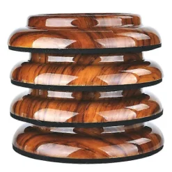 Stolar>4 st Upright Piano Caster Cups, rosenträ Färg Piano Caster Piano Ben Golvskydd Med Ljuddämpande Skum För Hårdträgolv Akryl