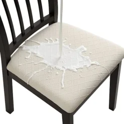 Stolar>4 st Vattentäta Jacquard Stolsöverdrag Stolsitsöverdrag för, ZQKLA