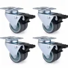 Balkongmöbler>4 Starka Svivlande Hjul Med Stoppbroms, Kapacitet 600 kg