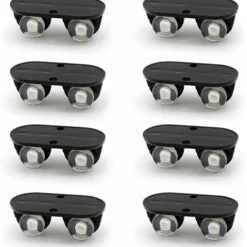 OCEAN Småbord>8 stycken förvaringslådsrullar, små möbelrullar, självhäftande plast