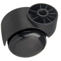 Kontorsmöbler>2 tums svart tyst stamfri hjul - Ersättningshjul för kontorsstolar - Möbelhjul - 5 st