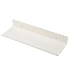 Hyllor>2 Vita Vägghyllor, Flytande Vägghyllor Kompatibla Sovrum, Badrum, Kök, Vardagsrum, Kontor (30CM, Vit)
