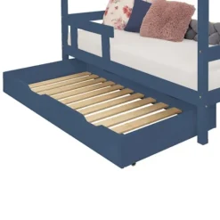 BENLEMI Sängar>120 x 180 sänglåda med BUDDY sängbotten - marin