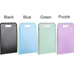 Kontorsmöbler>A4 Enfärgad dragspelsmapp Dokumentmapp Plast Bärbar lila