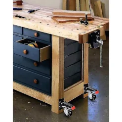 Kontorsmöbler>Arbetsbänksrullset med infällbara hjul