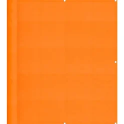 vidaXL Balkongmöbler>Balkongskärm orange 120x700 cm 100% polyester oxford