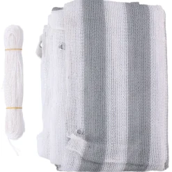 Balkongmöbler>Balkongskydd 0,75x6m - Grå/Vit