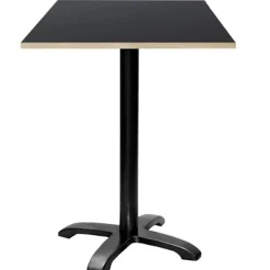 Balkongmöbler>Barbord 60 x 60 cm - Bazila modell a träkanter