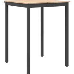 vidaXL Matgrupper>Barbord Naturfärg 110 x 55 x 105 cm Massiv furu