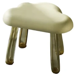 Pallar>Barn Pall Moln Form Topp Transparent Ben Delikat Plast Pall Present Heminredning Grön