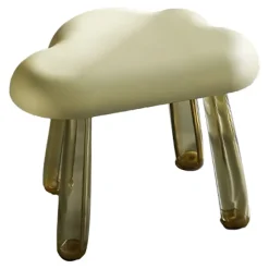 Pallar>Barn Pall Moln Form Topp Transparent Ben Delikat Plast Pall Present Heminredning Grön