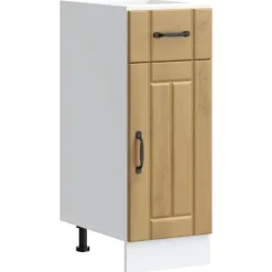 vidaXL Skåp>Basskåp för kök Lucca artisan ek konstruerat trä