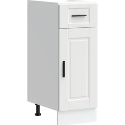 vidaXL Skåp>Basskåp för kök Porto vit konstruerat trä