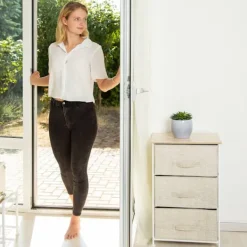 Northix Byråer>Beige hyllsystem