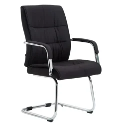 BellaFurn Kontorsmöbler>Besöksstol, träningsstol - Bekväm och ergonomisk design Färg: Svart