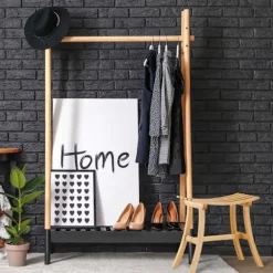 B2X Pallar>Böjd bambu pall