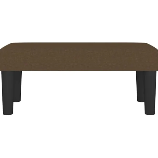 vidaXL Balkongmöbler>Bänk brun 70x30x30 cm tyg