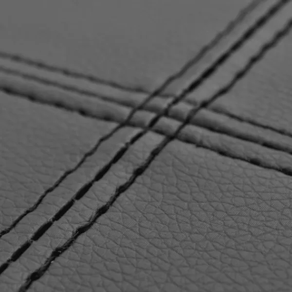 vidaXL Balkongmöbler>Bänk konstläder svart