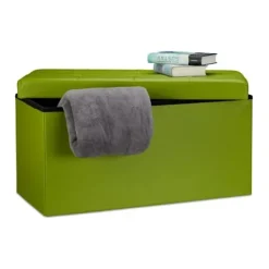 B2X Kistor & Koffertar>Bänk med förvaringsutrymme i konstläder